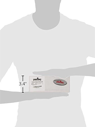 Pedag Suede and Nubuck Brush Kit, One Suede and One Nubuck Brush, 2 Brushes