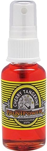BluntPower (Cherry Tangerine, 1 Pack) Concentrated Air Freshener for Room and Car Spray - Oil-Based Diffuser Spray Bottle - Long-Lasting Bathroom Spray, Car Freshener, & Odor Eliminator Spray