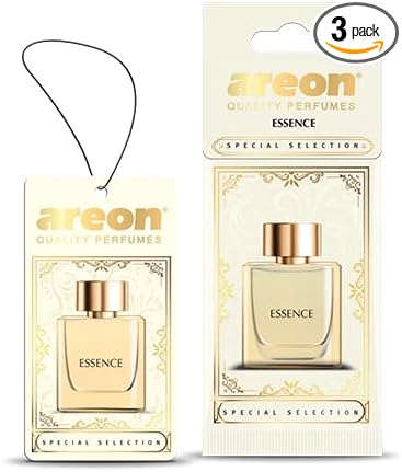 AREON Essence SS04 – Luxury Custom Car Hanging Air Freshener for HIM (pack of 3)