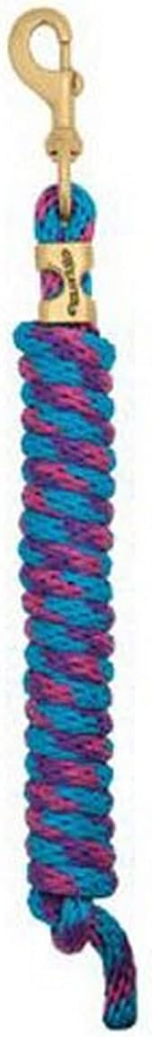 Weaver Equine Performance Lead Rope, Long Horse Lead Rope with Quick Halter Attachment, Soft Comfort Grip, Barn Horse Tack for Daily Use & Showing