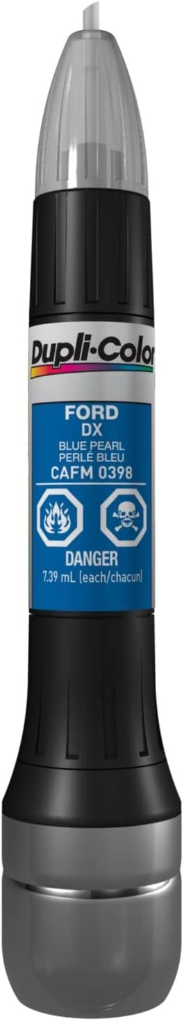 Dupli-Color AFM0398 Scratch Fix All-In-1 Exact-Match Automotive Touch-Up Paint – Ford Blue Pearl – 0.25 oz. Paint Pen, 0.5 Fl Oz (Pack of 1)