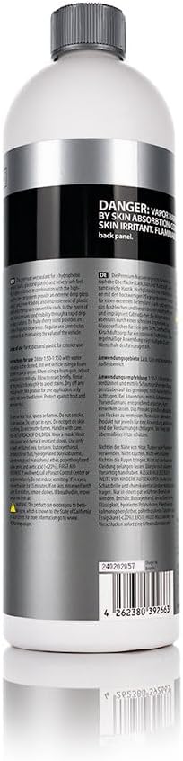 KOCHCHEMIE - Hydro Foam Sealant - S0.03 - High-Gloss Spray-on Sealant - Safe on paint, glass, and plastic surfaces plus convertible tops - 1 Liter