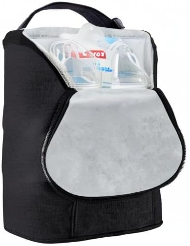 Skip Hop Baby Breastmilk Cooler Insulated Bottle Bag, Grab & Go, Chevron