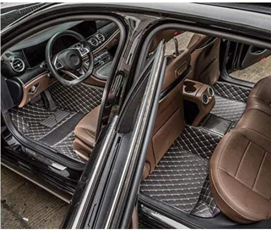 Custom Floor Mats for Cars Trunk Mat Fit 97% Sedan SUV Sports Car Full Coverage All Weather Men Women Pads Protection Non-Slip Leather Floor Liners Trunk Mat (19)