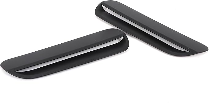 Car Engine Hood Air Outlet Vent Cover Trim Compatible with Pontiac G8 08-09/Holden Commodore 06-12 Car Front Engine Hood Vent Air Flow Intake Body Moulding Protection Cover decoration (Matt black)