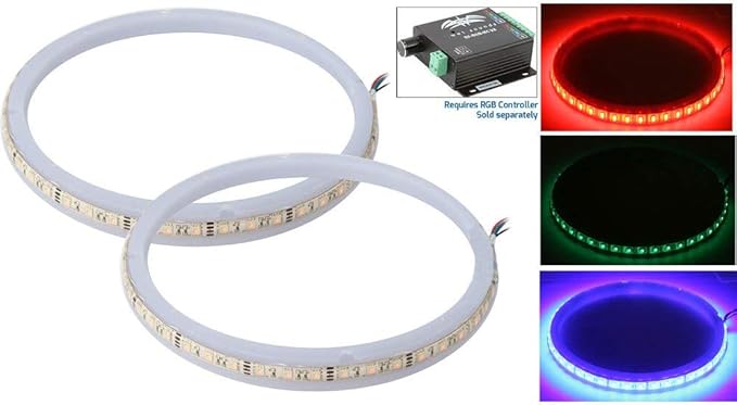 Wet Sounds LED KIT REV8-RGB-REV 8 LED Ring Kit with RGB Strips (Renewed)