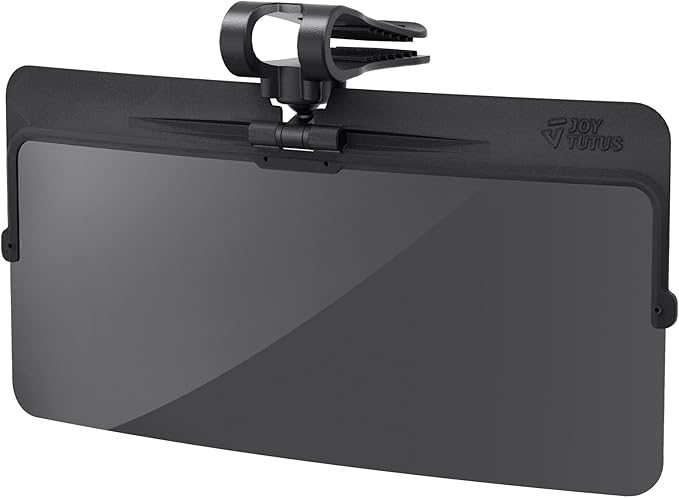 JOYTUTUS Sun Visor Extender for Car, Universal Anti-Glare Polarized Sun Visor Easy to Install, UV400 Visor Extension Protect from Glare/UV Ray/Stray Light, Safe Driving for Car