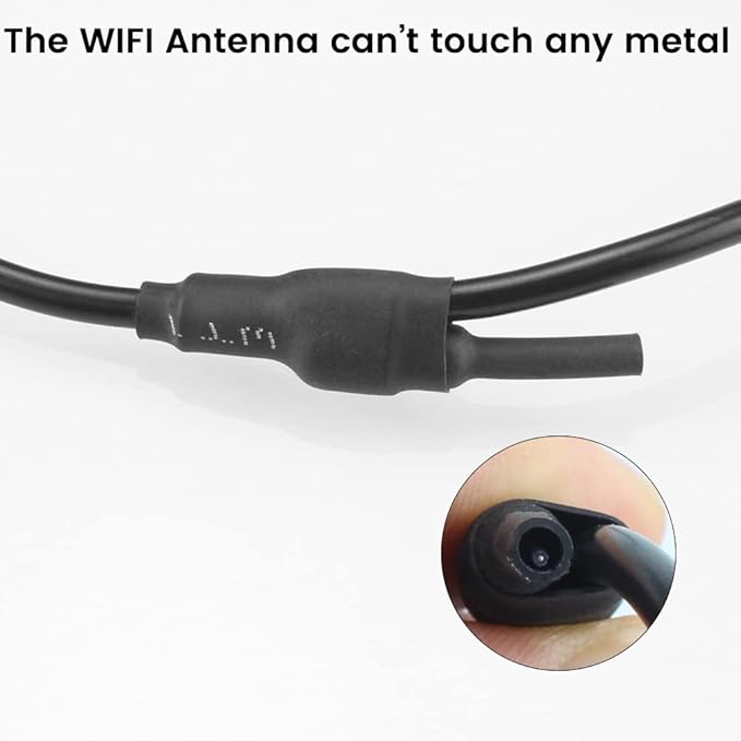 WiFi Car Backup Camera, GreenYi 5G 720P HD Car License Plate Rear/Front View Reverse Camera for iPhone iPad Android Smart Phones Tablets Which Support Double Band WiFi