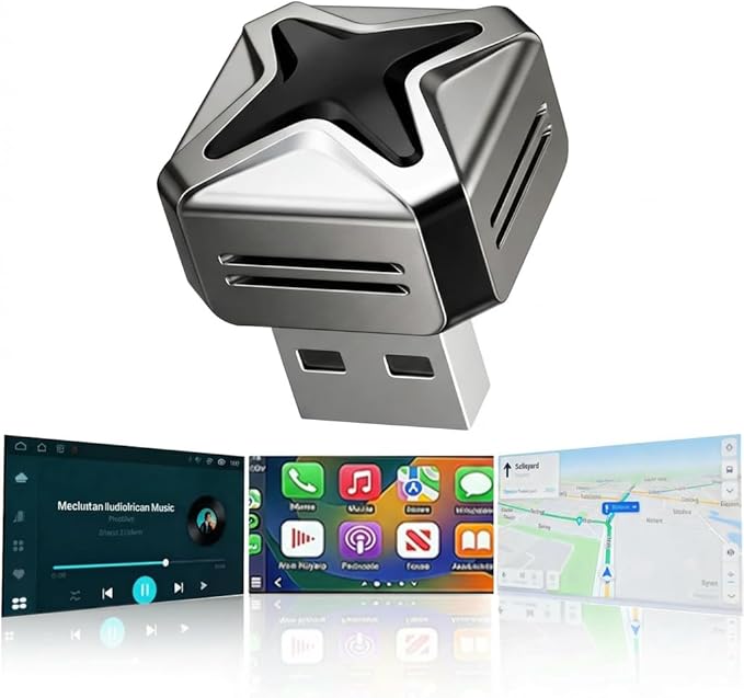 Ultra Mini Android Auto & CarPlay Wireless Adapter-zz111