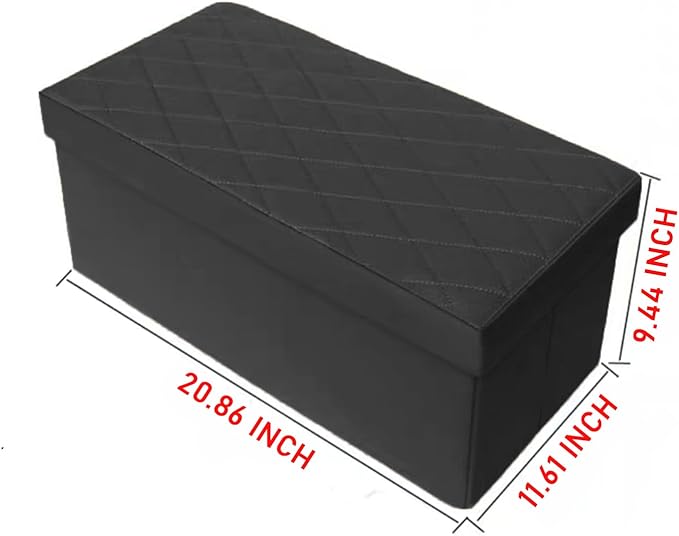 Seat Aisle Storage Box for Ford Explorer 6-Passenger Models – Organizer Rear Seats Passage – Foldable, Easy Installation, for Ford Explorer ST XLT Accessories 2020 to 2025 (Black)