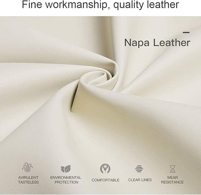LUNDA Luxury Car Neck Pillow Car Travel Neck Rest Pillows Seat Cushion Support Napa Leather for Mercedes Benz S-Class headrest (Black
