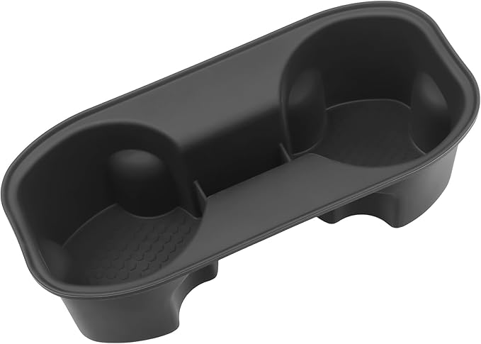 Hellet Car Cup Holder Compatible with Honda 2019-2022 HRV HR-V Accessories Silicone Material OEM Style Inserts Center Console Organizer (Not Fit 2016-2018 Models)