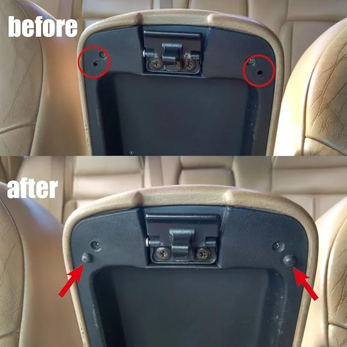 4Pcs For Toyota Avensis II T250 Camry XV20 XV40 Camry Gracia New Car Center Console Storage Box Armrest Cushion Pad Rubber