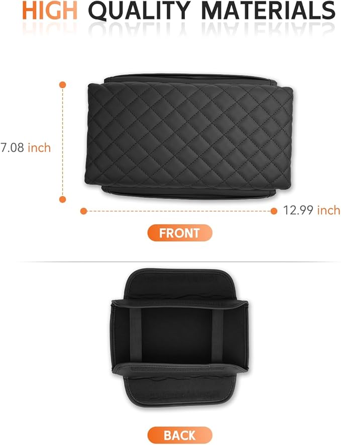 CDEFG for Subaru Crosstrek/Impreza 2023-2025 Center Console Cover Armrest Box Cover for Crosstrek/Impreza 2024 2025 Accessories Console Arm Rest Protector