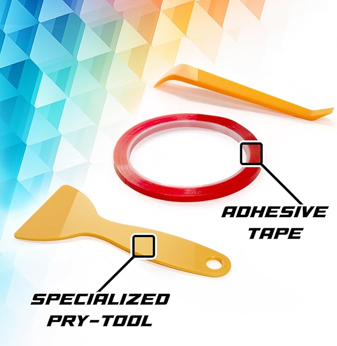 XKmax RGB Fiber Optic LED Interior Ambient Light Kit for Car & Truck | Color Chasing | App-Controlled (2pc 43" Strips)
