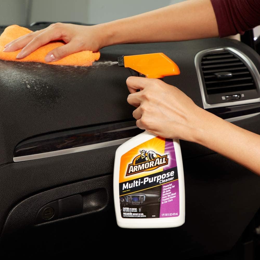 Armor All Multi Purpose Cleaner, Car Cleaner Spray for All Auto Surfaces, 16 Fl Oz (Pack of 2)