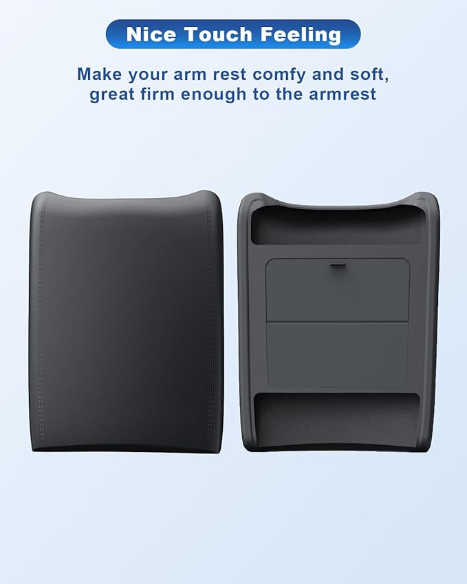 CDEFG Center Console Cover with Hidden Storage for 2023-2026 Honda Pilot/2024-2026 Honda Ridgeline Passport Accessories Armrest Cover Middle Console Protector with Magnets Secret Box