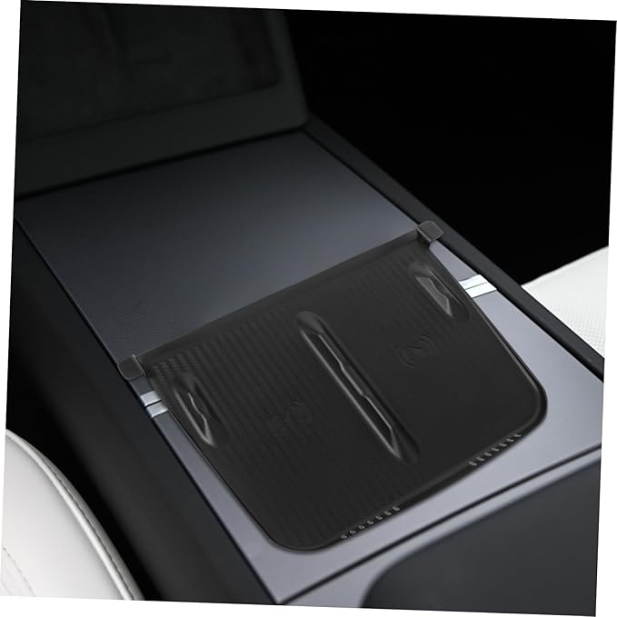Cabilock Wireless Charging Pad Center Console Car Accessories Wireless Charger Mat Slip Silicone Cover
