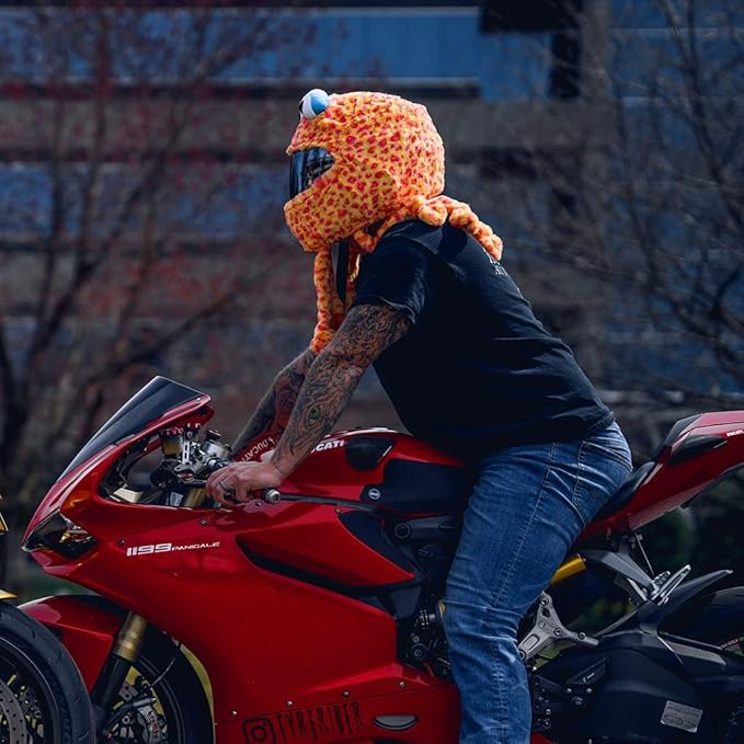 Moto Loot Helmet Cover for Motorcycle Helmet, Fun Rides and Gifts