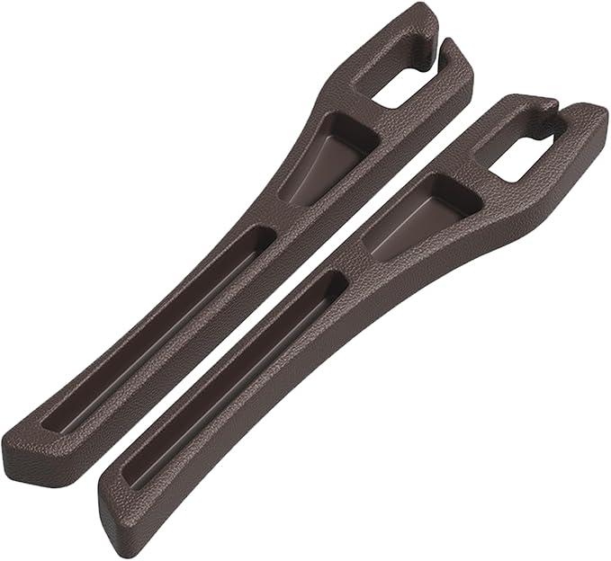 Car Seat Gap Filler Organizer, 2PCS Multifunctional Vehicle Fill Gap Blocker with Storage Slot Between Seat Console, Anti-Drop Auto Interior Organization, Universal for SUV Truck Sedan(Brown)