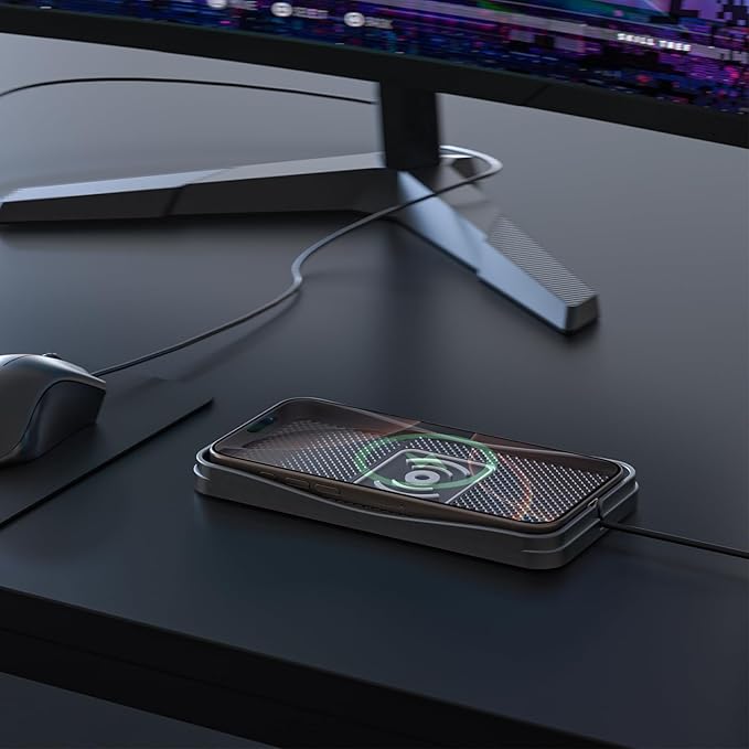 Wireless car Charger Charging pad 15W Fast Wireless Phone Charger Non Slip FastCharger for car Cell Phone Cordless Charging mat Compatible with iPhone 16/15/14/13/12 Pro Max,Samsung S23 S22 S20(S13)