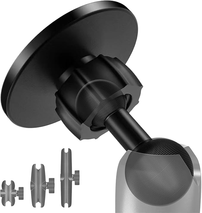 20mm Mganetic Mount for Magsafe, Phone Car Mount Accessory Magnetic Phone Mount Base Fits 20mm (0.78") Ball Socket