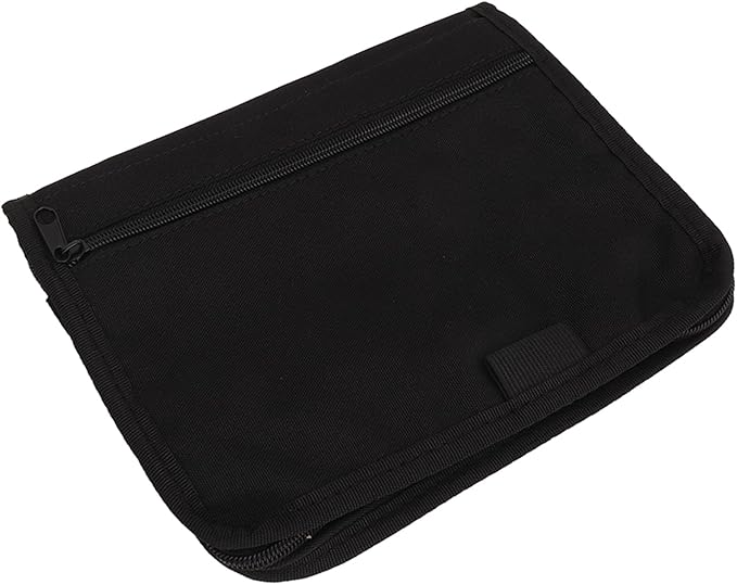 aqxreight Universal Car Glove Compartment Organizer with 6 Pockets, Zipped Outer Pocket, and Inner Slit Pocket for Easy Access to Documents and Cards, 600D Oxford Cloth