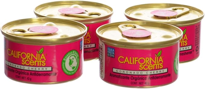California Scents Air Freshener 4-Pack (Coronado Cherry)