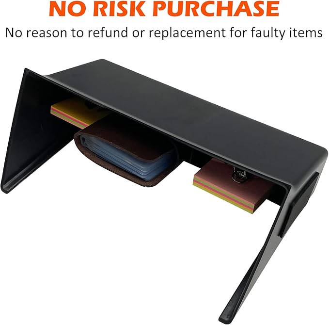 JOJOMARK for VW Atlas and Cross Sport Accessories Center Console Organizer 2018 2019 2020 2021 2022 2023 Insert ABS Armrest Box Secondary Storage (Not fit for 2024)