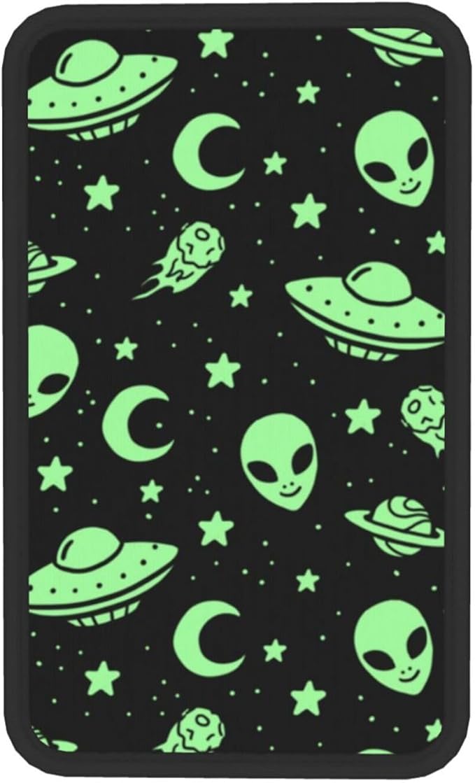 SEAEAGLE Alien Pattern Car handrail Box Cushion Vehicle Center Console Armrest Cover Pad Soft Comfort Universal Fit