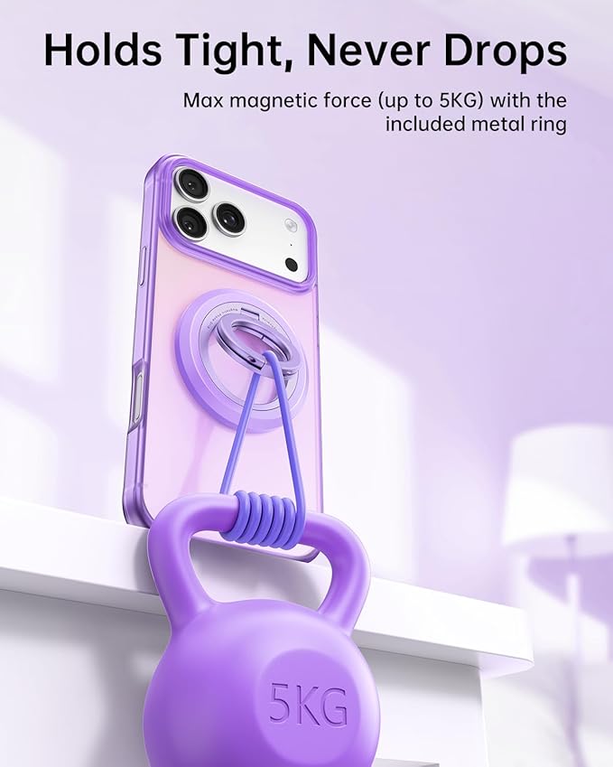 SYNCWIRE for MagSafe Phone Grip, Valentine's Galentine's Day Birthday Gifts for Her Women Mom Girlfriend Best Friends Sister Wife Teen Girl Magnetic Phone Ring Holder Kickstand