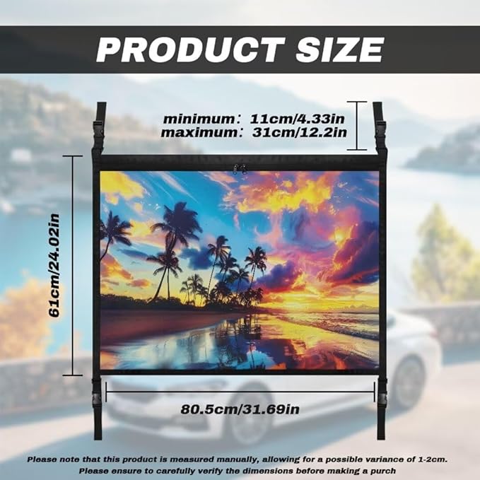 Sunset Lake Car Roof Storage Bag Multi-Purpose Seat Organizer All Car Storage Organizers One Size Inner Car Accessories