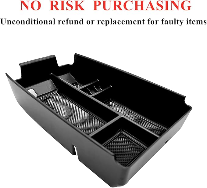 Center Console Organizer Interior Storage Box Fits for Ford Escape 2020 2021 2022 2023 2024 2025 and 2021 2022 2023 2024 2025 Bronco Sport Accessories