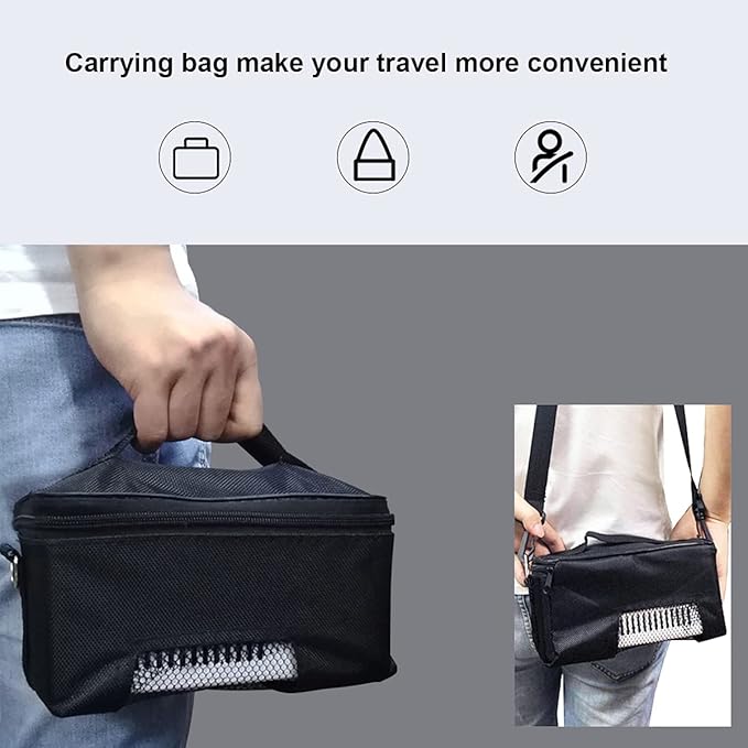 Nother Insulin Cooler Case USB Mini Medicine Refrigerator Portable Insulin Cooler Box Car Small Cold Boxes, battery&bag, Mini Drug Constant Temperature Refrigerator(mini size)