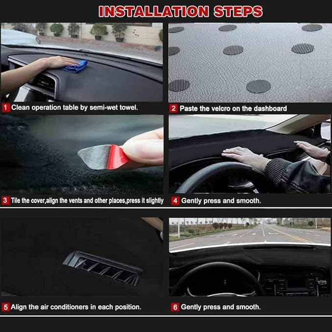 Dash Cover Custom Fit for 1997-2000 Chevy Chevrolet Silverado/GMC Sierra C1500 C2500 C3500 K1500 K2500 K3500, 1997-1999 GMC Yukon/Chevy Tahoe, Dashboard Cover Mat Pad(97-99 Maroon)