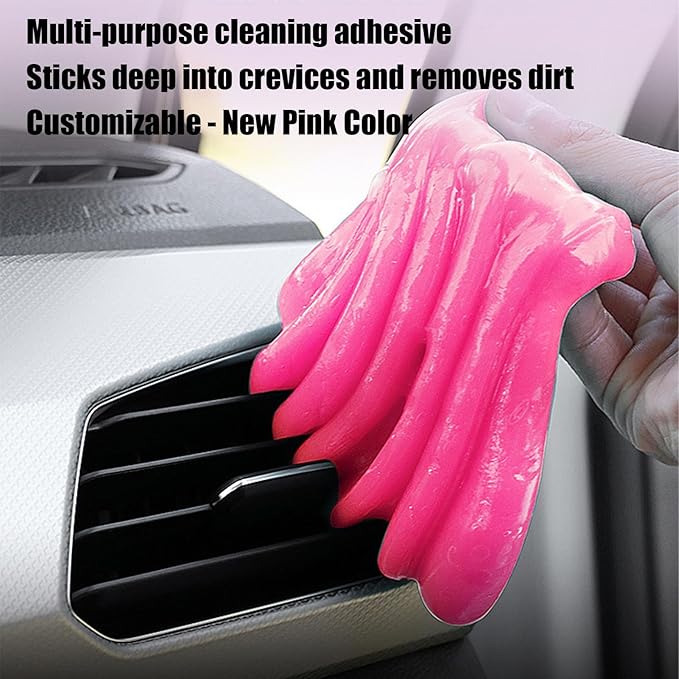 Car Gel Cleaner - Car Accessories Keyboard Cleaner, Car Cleaning Mud, Multipurpose Car Putty Auto Detailing Tools Car Interior Cleaner Accessories for All Car Interior Keyboard Cleaner