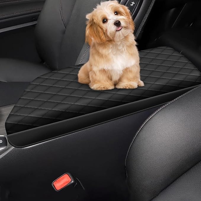 AOMSAZTO Console Pad for 2018-2024 Toyota Camry Armrest Pad for Toyota Camry Black