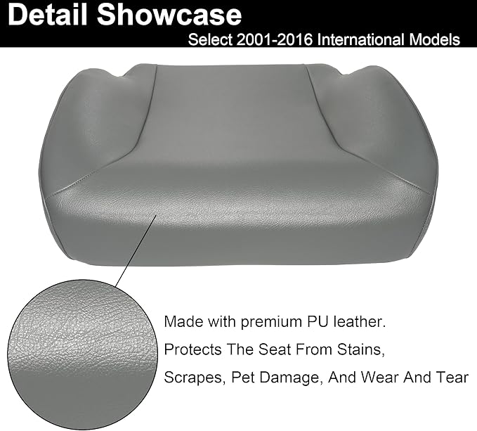 Car Seat Cushion Compatible with 2001-2016 Select International