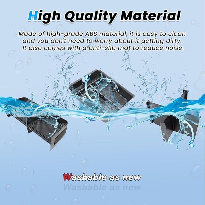 3PCS Center Console Organizer Compatible with 2023-2026 Honda Pilot/2026 Honda Passport Insert Divider Tray & Armrest Storage Box Divider Storage Tray Interior Accessories