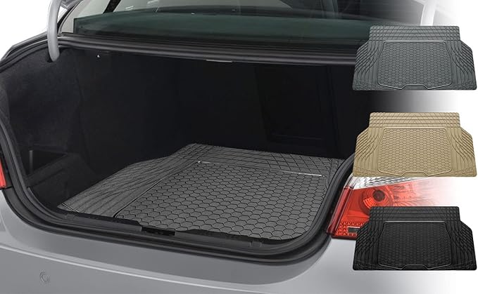 FH Group ClimaProof Universal Cargo Mat β All-Weather, Trimmable Trunk Mat (55" W x 31.5" D) β Fits Most Cars, SUVs & Trucks β Black