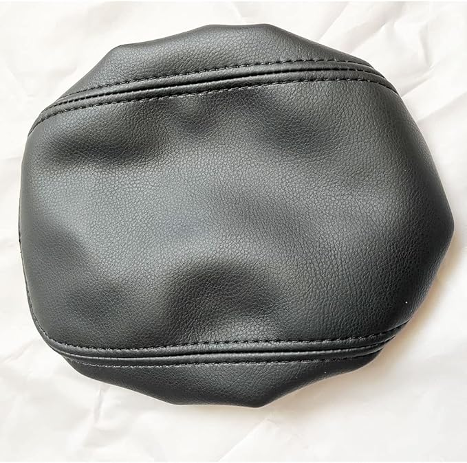 for Toyota Corolla 2007 2008 2009 2010 2011 2012 2013 Synthetic Leather Center Console Pad Armrest Box Cushion Protector (Black)