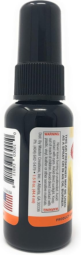 Blunt Power Air Freshener Spray, Oil Based Concentrated Air Freshener and Oil Diffuser, Air Freshener Spray for Car, Room, Bathroom, Odor Eliminator and Room Deodorizer, Vanilla, 1.5 oz