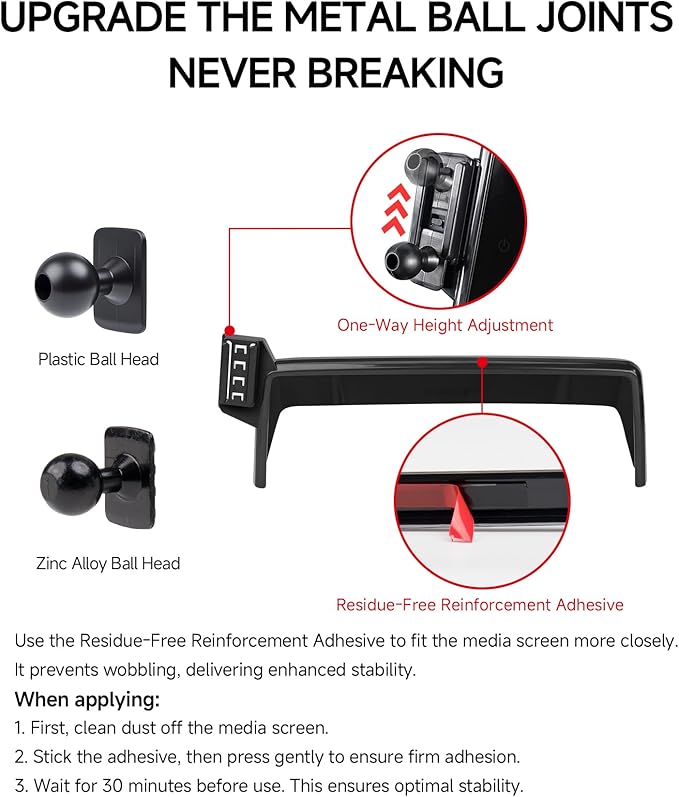 Qi2.2 Max 25W Fast Wireless Car Charger Phone Holder for 2014-2018 BMW The X5 / 2015-2019 BMW X6 10.2-Inch Screen, Magnetic Phone Mount Compatible with MagSafe