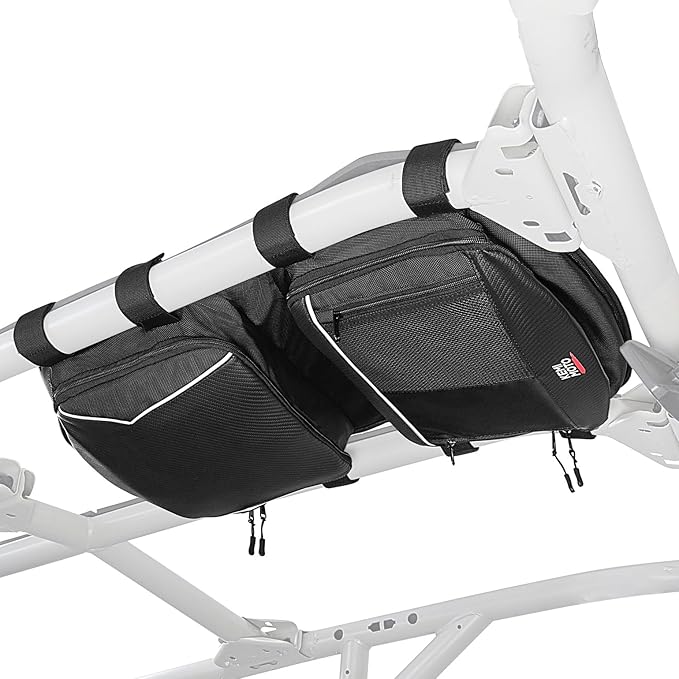 KEMIMOTO X3 Roof Storage Bag, Electric Device Tablet Holder Overhead Bag Compatible with 2017-2025 Can-Am Maverick X3 Max RS DS Turbo R, Black