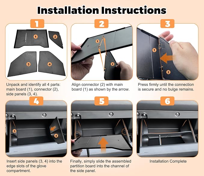 4PCS Center Console Organizer Tray for Nissan Frontier 2022-2026 accessories (S/SV/Pro-X/Pro-4X/SL) Front Console Shelf Armrest Storage Box Glove Box Organizer and Cup Holder for Nissan Frontier 2022+