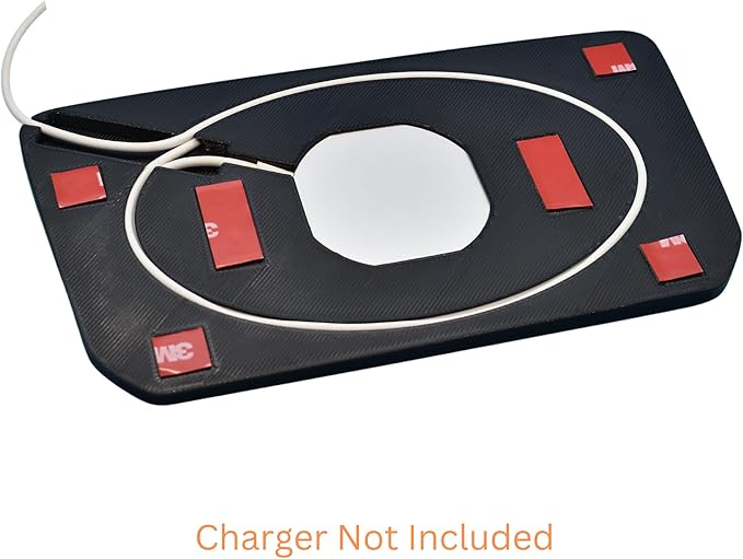 Center Console Wireless Charger Mount Compatible with Ford Bronco 2021 2022 2023 2024 - Cell Phone Holder for Automatic Transmission Bronco Only