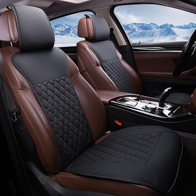 Universal Seat Cushion, Comfortable Seat Cover with Full Back Support in Winter (Large)