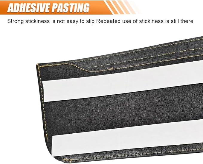 Car Seat Side Pocket Organizer, Multifunctional Mini Console Storage Bag for Phone, Keys, Sunglass, Wallet, PU Leather Tray Pouch Car Organizer Accessories for Seat, Door, Window, Console (Beige)