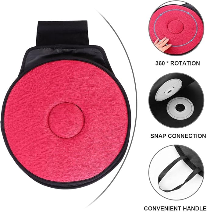 BESPORTBLE 360 Car Swivel Cushion Car Seat Cooling Pad Swivel Car Seat Cushion for Cusion Lumbar Support Doughnut Pillow Elder Seat Cushion Sandwich Fabric Tables and Chairs