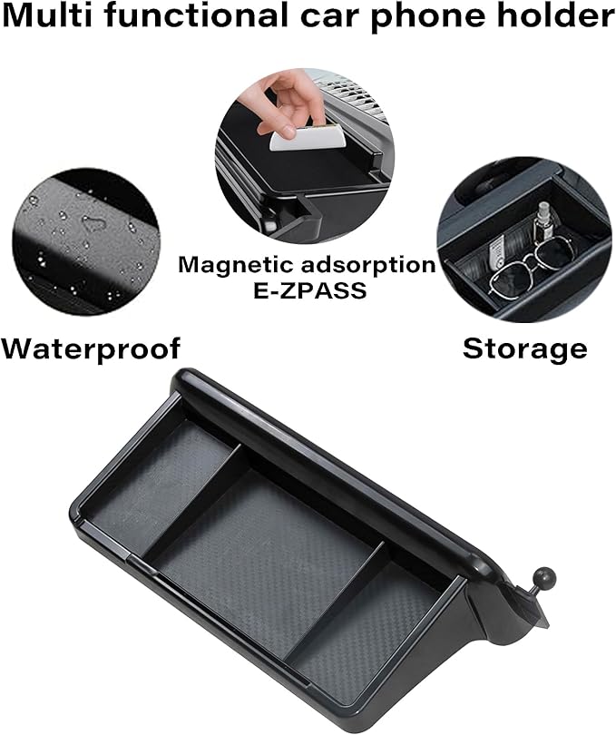 Car Phone Holder for KIA Telluride 2020 2021 2022 Accessories Apply to 10.25 Inch Touch Screen 15W Fast Wireless Charger Screen Fixed Clip Cell Phone Mount